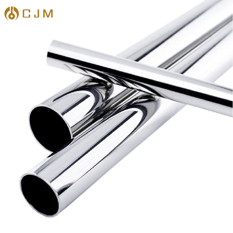  304 SS Welded Polished Seamless round stainless steel pipe